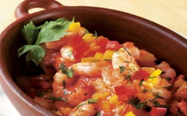 Ollita de camarones